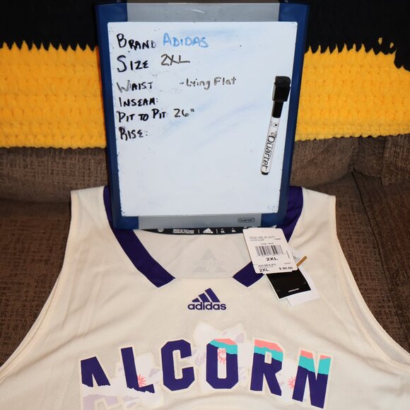#1 Alcorn State Braves adidas Honoring Black Excellence Basketball Jersey - Picture 14 of 14